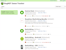 Tablet Screenshot of bugnet.switchking.se